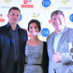 The organisers and sponsors – Iain Wickes (FSB), Sara Khan (Virgin Media Pioneers), Terry Heffernan (High Position)