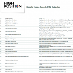 Google Image Search URL Extractor