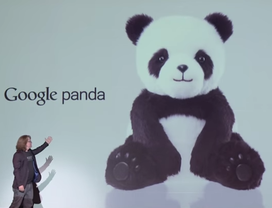 Google Panda Toy